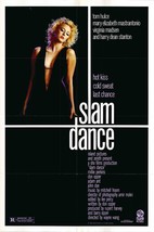 Slam Dance original 1987 vintage one sheet movie poster - £159.07 GBP