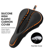 WEST BIKING Bicycle Saddle Cover GEL Silicone MTB Road Bike Seat Cover C... - €17,80 EUR