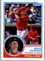 2018 Topps 1983 Topps Baseball 83-30 Rhys Hoskins Rookie Philadelphia Phillies - $2.99