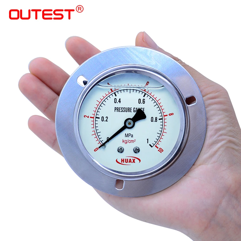 OUTEST Pressure Gauge Fuel Air Compressor Meter 16 Bar Radial Axial  Manometer H - £164.49 GBP