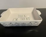 Rae Dunn Halloween &quot;TRICK OR TREAT&quot; &quot;HOCUS POCUS&quot; &#39;DANCING SKELTON Dishe... - $44.95