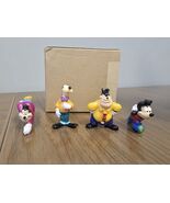 Vintage 1990’s Disney Goof Troop Figures Set of 4 Kellogg Cereal With Ma... - $458.83 MXN