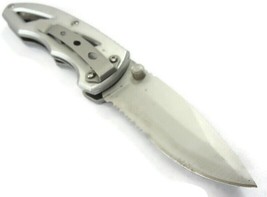 Guidesman Lock Back Stainless Steel Folding Pocket Knife - £9.47 GBP