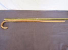 VTG Bent Wood Walking Stick Costume Party Accessory  Prop 34&quot; - $14.94