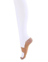 Miracle Copper Compression Socks , White S/M - £4.71 GBP