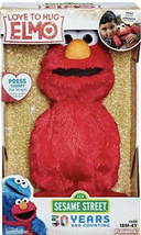 Sesame Street Love to Hug Elmo Talking, Singing, Hugging 14" Plush Toy for Kids - $19.99