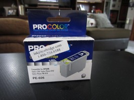 ProColor PE-026 Epson Stylus Photo Compatible Black Ink Cartridge - Brand New!!! - $14.84