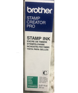 BROTHER STAMP CREATOR PRO GREEN STAMP INK REFILLS .67 fl oz 20 CC - £2.88 GBP