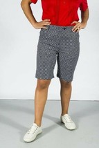 CRACKED WHEAT Brittany Printed Golf Shorts CW506-111 Navy Basket Weave (... - £54.48 GBP