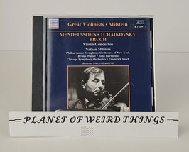 Mendelssohn, Tchaikovsky, Bruch: Violin Concertos by Nathan Milstein CD, 2003 - £6.25 GBP