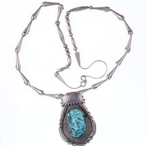 Robert and Bernice Leekya Zuni Sterling and turquoise necklace - $1,196.91