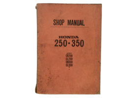 1968-1973 Honda CB CL 250 350 Shop service manual - $121.27