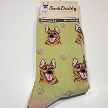 German Shepherd Dog Socks Police Fun Novelty Dress Casual Unisex SOX Sock Daddy - £9.51 GBP