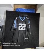 New Nike NFL On Field Carolina Panthers Christian McCaffrey #22 Jersey M... - $2,125.28 MXN