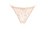 L&#39;AGENT BY AGENT PROVOCATEUR Womens Thongs Elegant Printed Beige Size S - $19.39