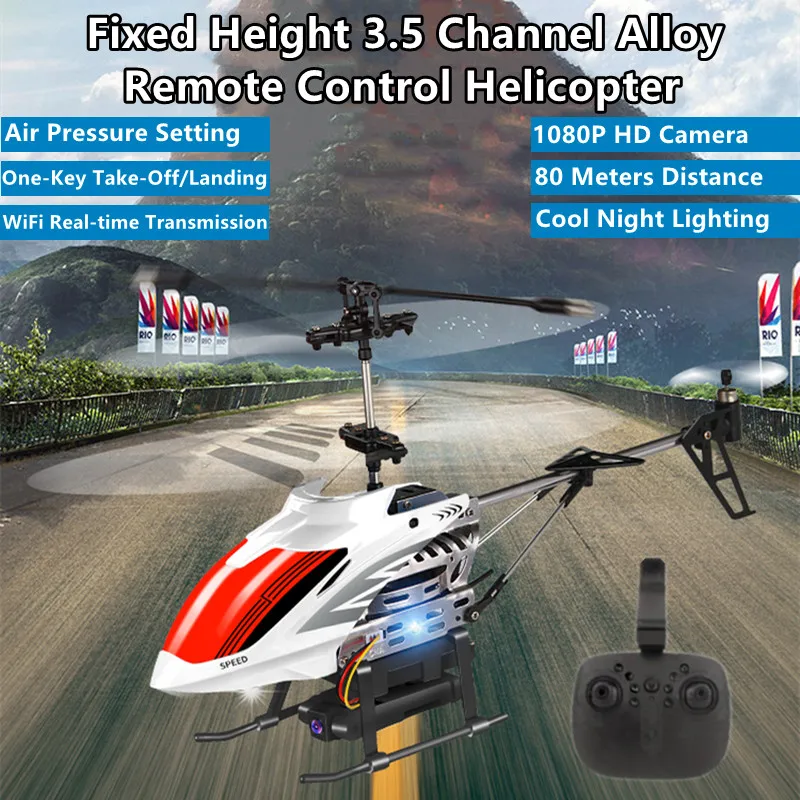 Intelligent Air Pressure Fixed Height WIFI FPV Remote Control Helicopter... - £36.95 GBP