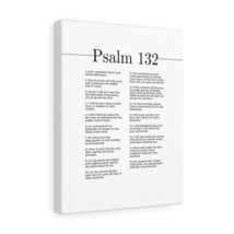  Psalm 132 The Fruit Of Thy Body White Bible Chapter Canvas Chri - £59.79 GBP+