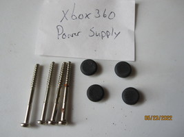 Xbox 360 Video Game console parts: Power Supply - set of 4 Rubber Feet &amp;... - $3.00