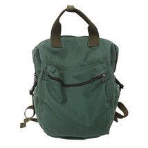 WR Brand Women Backpack Large Capacity Daypacks Canvas Female Bag Brown Unisex S - £87.17 GBP