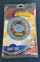 NEW RARE Marvel SPIDER SENSE Spiderman Swim Ring Pool Float Tube 2011 NOS - £11.60 GBP