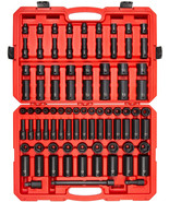 Tekton 1/2 Inch Drive 6-Point Impact Socket Set, 87-Piece (5/16-1-1/4 In... - £715.66 GBP