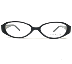 Anne Klein Eyeglasses Frames AK8046 147 Black Round Full Rim 48-15-135 - £40.10 GBP