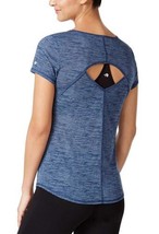 allbrand365 designer Womens Activewear Heathered Marled T-Shirt,Medium - £17.32 GBP