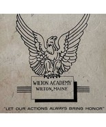 Wilton Academy Maine 1950s Student Handbook PB Booklet Education Collect... - $68.92 CAD