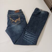 Maurices RN#51783 Women's Blue Cotton Blend Bootcut Denim Jeans Sz 11/12 (34×32) image 2