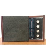 Vintage 1960s RCA Victor Solid State AM FM Tabletop Radio Walnut RHC25W ... - £63.58 GBP