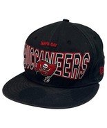 Tampa Bay Buccaneers Hat Cap Snap Back Medium Large NFL Football New Era - $21.77