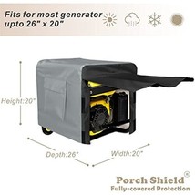 Porch Shield Waterproof Generator Cover - Heavy Duty Cover for Portable - £37.88 GBP