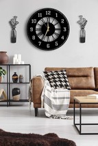 Decorative Wall Clock 50x50cm Vase Painting - €33,38 EUR