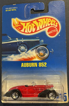 Hot Wheels Auburn 852 Collector# 215 Red On Blue &amp; White Card - $3.99