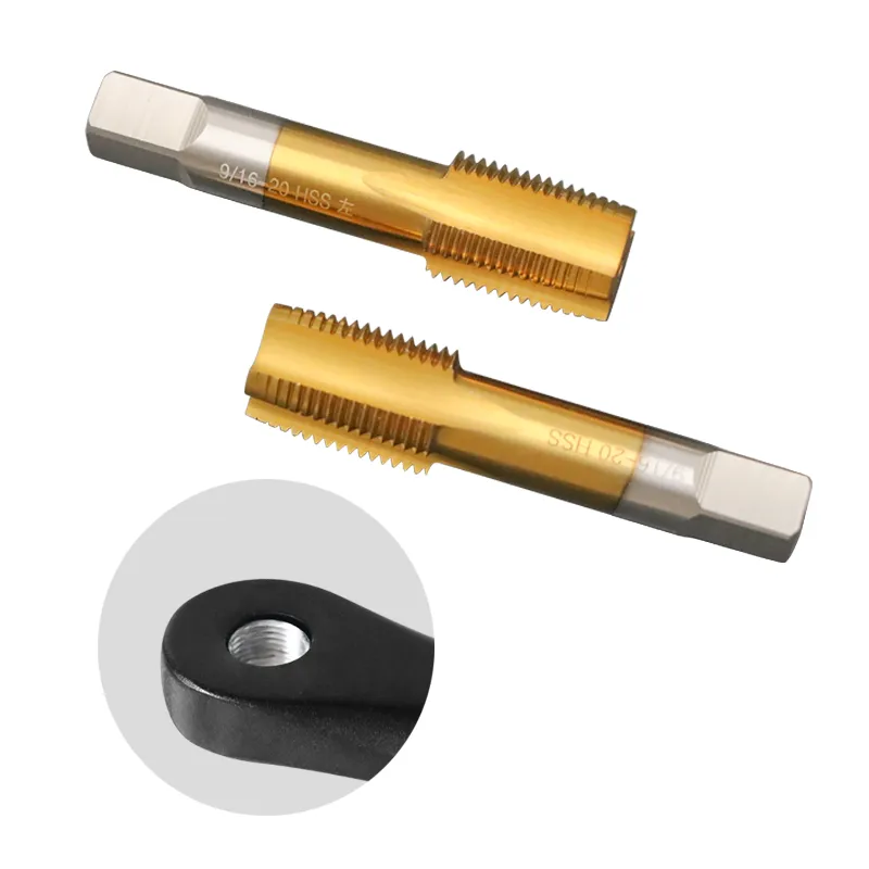 Bicycle Crank Pedal Thread Tap High Speed Steel Left Right Hand Thread Repair Dr - £82.91 GBP