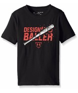 Under Armour 1298882 Boys&#39; Designated Baller Short Sleeve Tee Black ( Yo... - $1,307.19 MXN