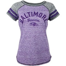 Touch By Alyssa Milano Glll -Baltimore Ravens Women&#39;s Bleachers T-shirt, Large - £35.30 GBP