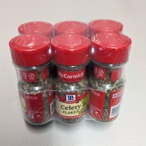 6 McCormick Celery Flakes .5 oz Each Sealed - £22.17 GBP