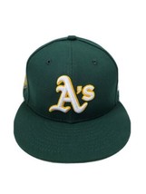 Oakland Athletics New Era 50 1968-2018 59FIFTY Fitted Hat  6 7/8 - £15.57 GBP