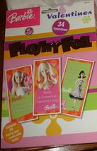 Barbie doll boxed Fancy Foil Valentines from 2004 by Mattel n Paper Magic photos - £7.98 GBP