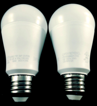 Lot of 2 Dimmable LED 15 Watt 100W Equiv A19 Light Bulbs Lamp Soft White 2700K - £14.23 GBP