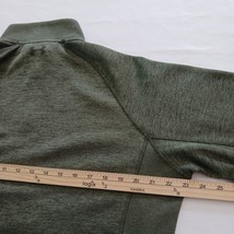 Under Armour Sweatshirt Men's Size Large Gray Quarter Zip Long Sleeve Pullover image 12