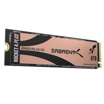 SABRENT 8TB Rocket 4 Plus NVMe 4.0 Gen4 PCIe M.2 Internal SSD Extreme Pe... - £1,370.88 GBP