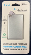Tylt Slim Boost 1350mAh Battery Pack - Silver - £8.20 GBP