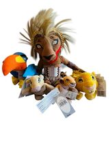 RARE Vintage Disney The Lion King Lot Of 5 Simba Zazu Nala Kiara Broadwa... - $32.30