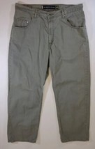 Vintage 90s Levis Silver Tab Gray Jeans Baggy Denim Size 36x30 Straight ... - £48.14 GBP