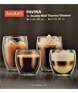 Bodum Pavina 8 Piece Double Walled Glass Set (4 x 250ml &amp; 4 x 350ml) - €47,06 EUR