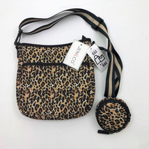 Jen &amp; Co. Neoprene DRU Cheetah Print  Cross Body Bag in a Bag - £22.56 GBP