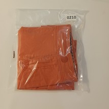 Lee Mid-Rise Fit Women's Orange Skirt Fake Pockets Size 16 Medium image 12