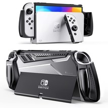 Dockable Case Compatible With Nintendo Switch Oled Model 2021, Upgraded ... - £20.69 GBP